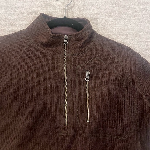 REI Co-op Olancha Pass Fleece Sweater - Men's Brown Size Small - Picture 5 of 8